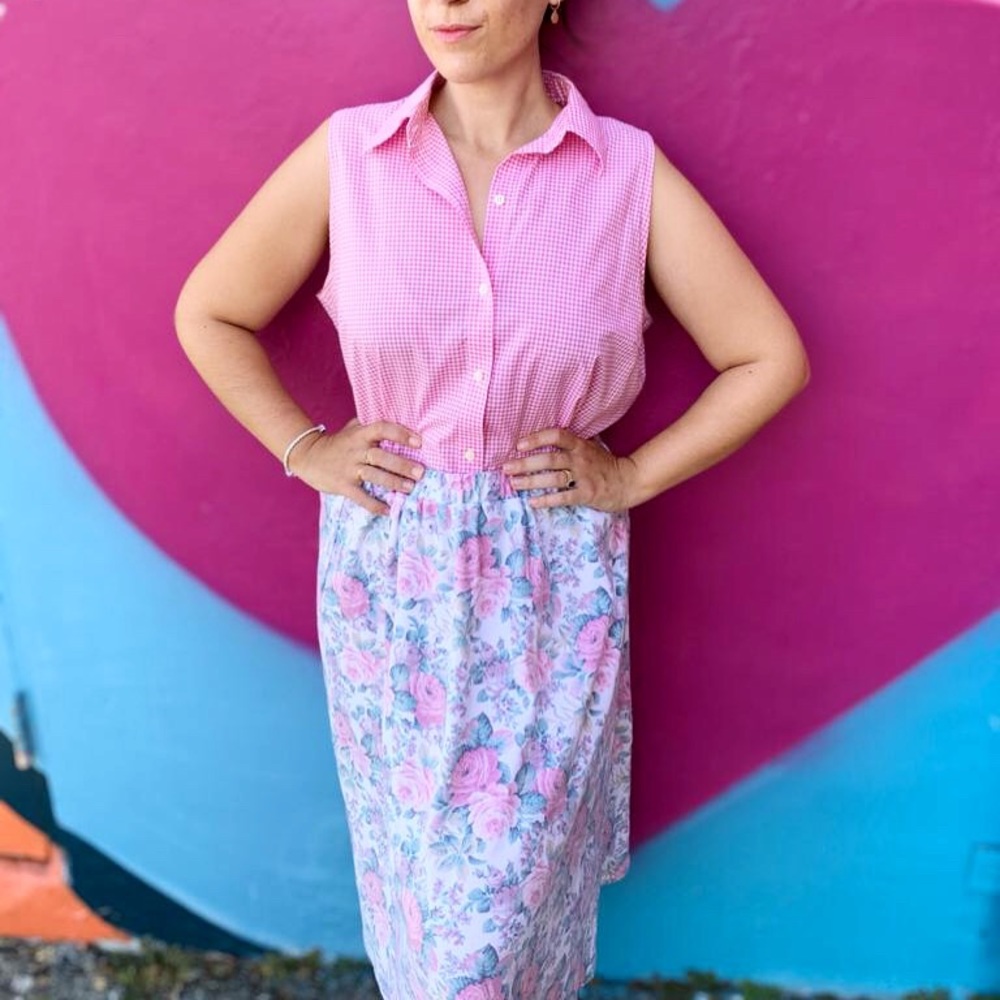 Vintage flower skirt
